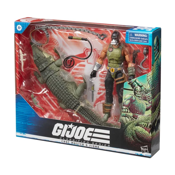 Croc Master & Fiona figurine G.I. Joe Classified Series Hasbro 15 cm