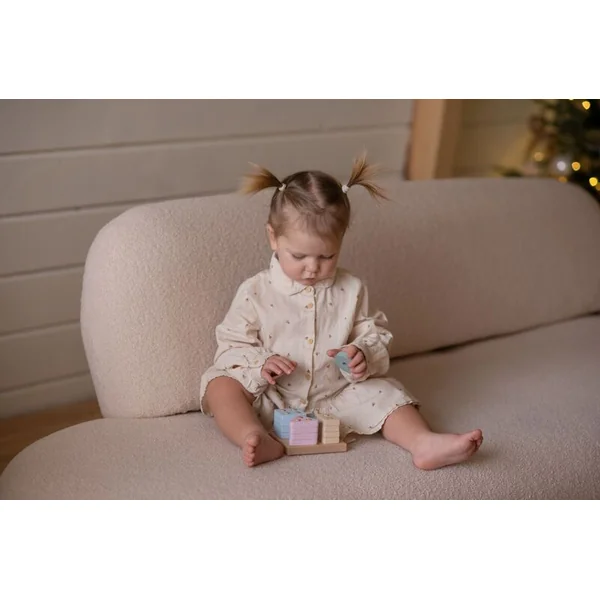 CUBIKA Pastel 15870 Trions les formes IV - puzzle en bois 17 pièces