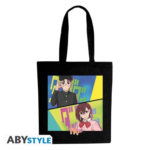 DAN DA DAN - TOTE BAG - "MOMO & OKARUN"