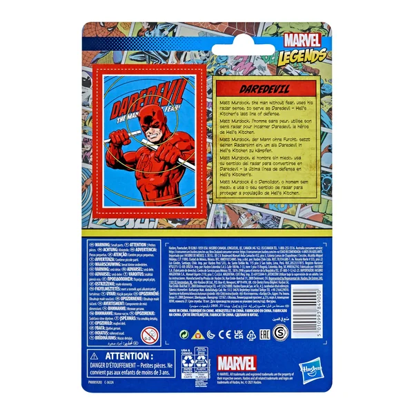 Daredevil figurine Marvel Legends Retro Collection Series Hasbro 10 cm