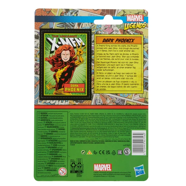 Dark Phoenix figurine Marvel Legends Retro Collection Series Hasbro 10 cm