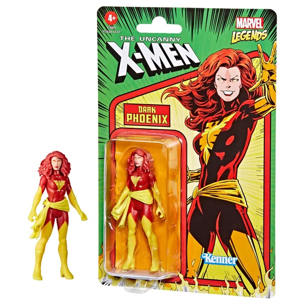 Dark Phoenix figurine Marvel Legends Retro Collection Series Hasbro 10 cm