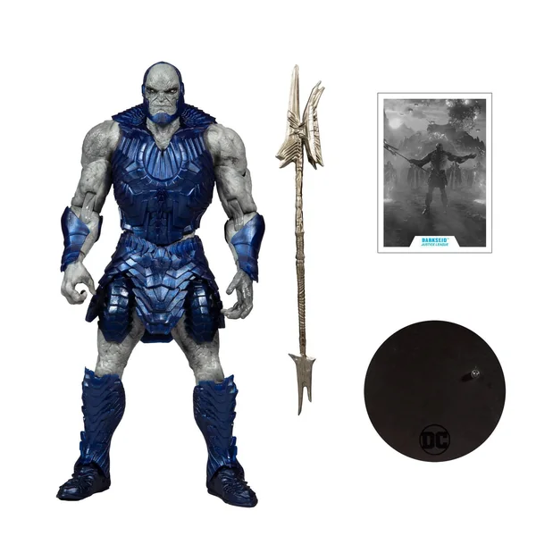 DARKSEID ARMORED FIGURINE DC JUSTICE LEAGUE MOVIE McFARLANE TOYS 30 CM