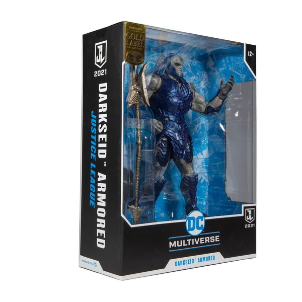 DARKSEID ARMORED FIGURINE DC JUSTICE LEAGUE MOVIE McFARLANE TOYS 30 CM