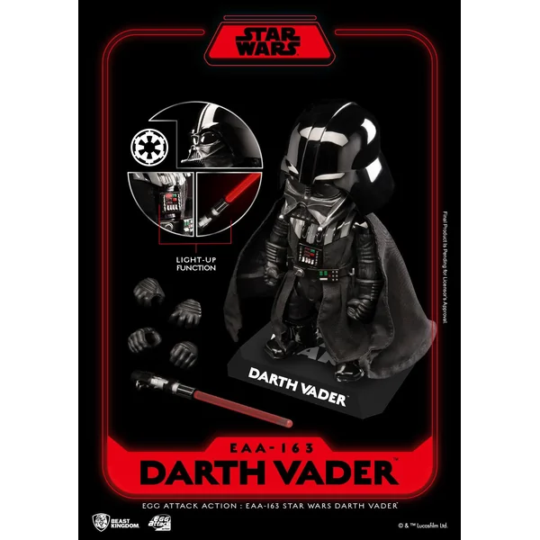 Darth Vader figurine Star Wars Egg Attack Beast Kingdom 16 cm