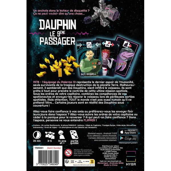 DAUPHIN LE 9EME PASSAGER