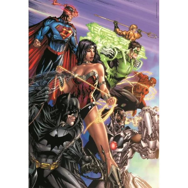 DC COMICS - JUSTICE LEAGUE - PUZZLE COMPACT 1000 PIECES