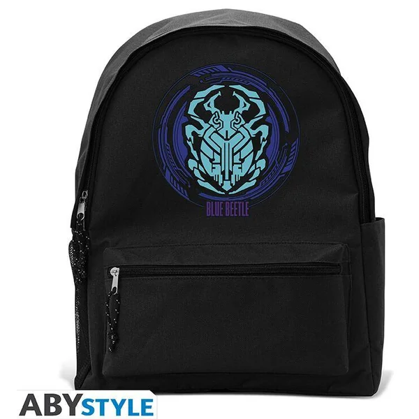 DC COMICS - SAC A DOS NOIR - " LOGO BLUE BEETLE" *