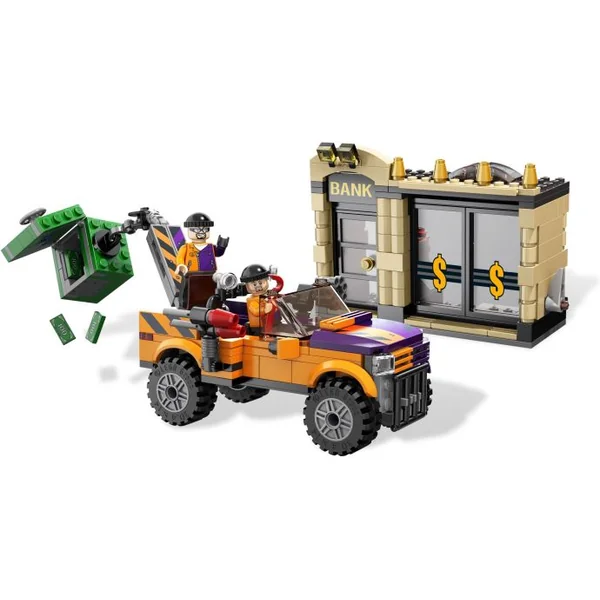 DC UNIVERSE SUPER HEROES: LA POURSUITE DE DOUBLE-FACE EN BATMOBILE, LEGO© 6864 - jeu de construction