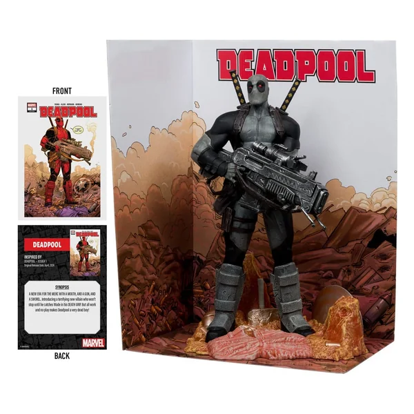 Deadpool Grey Suit statuette PVC 1/6 Deadpool #1 Marvel Collection McFarlane Toys 27 cm