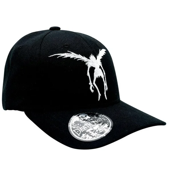 DEATH NOTE - CASQUETTE - NOIR & GRIS - RYUK X2