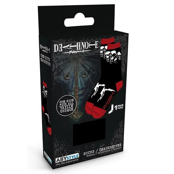 DEATH NOTE CHAUSSETTES NOIR "RYUK"