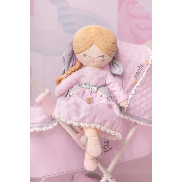 DeCuevas 21075 Poupée en peluche Sophie 2025 - 36 cm