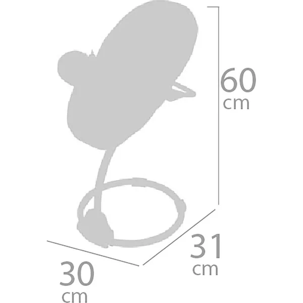 DeCuevas 51578 Chaise haute multifonctionnelle et balançoire pour poupées 3 en 1 Verona 2024