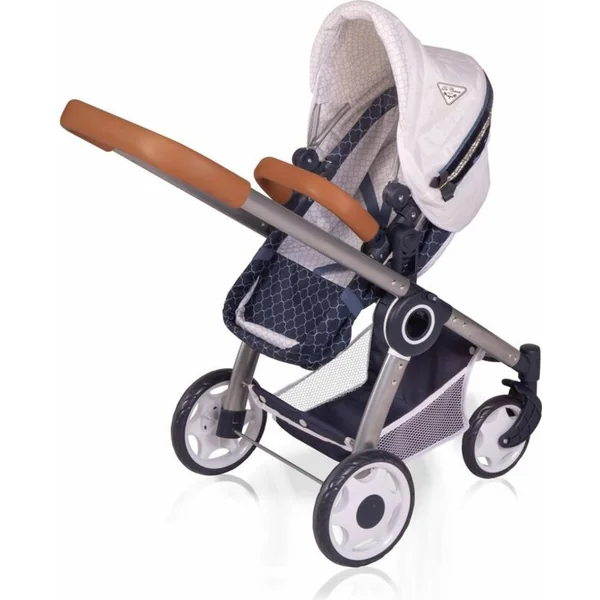 DeCuevas 80537 Poussette pliable pour poupées 3 en 1 avec sac à dos TOP Collection