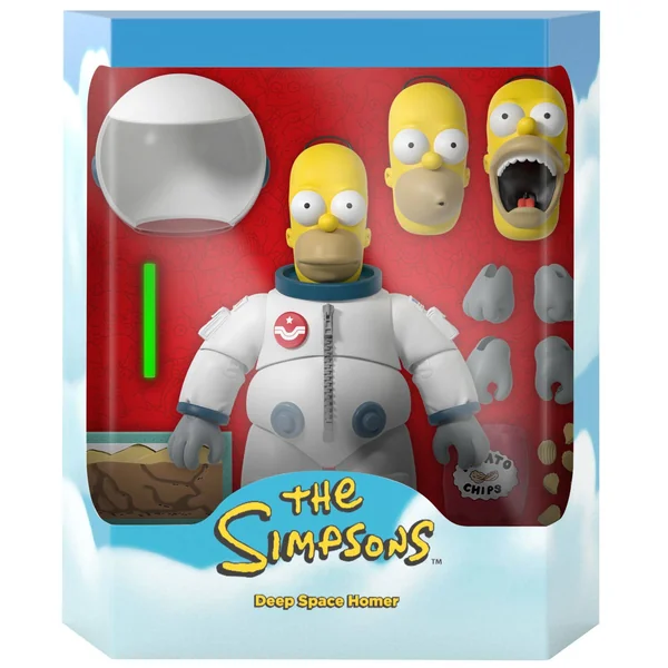 Deep Space Homer figurine Ultimate Les Simpson Super7 18 cm