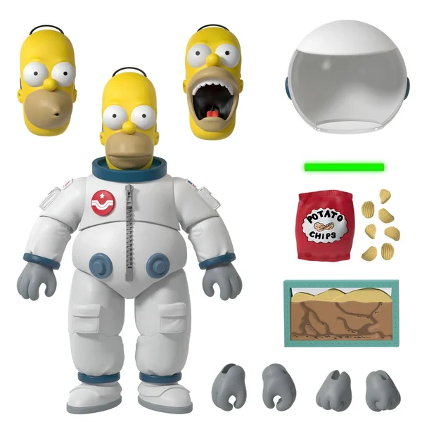 Deep Space Homer figurine Ultimate Les Simpson Super7 18 cm