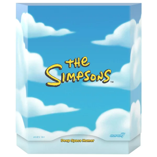 Deep Space Homer figurine Ultimate Les Simpson Super7 18 cm