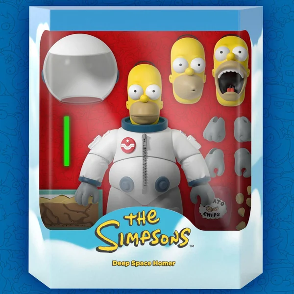 Deep Space Homer figurine Ultimate Les Simpson Super7 18 cm