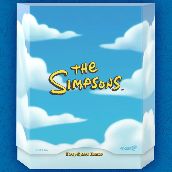 Deep Space Homer figurine Ultimate Les Simpson Super7 18 cm