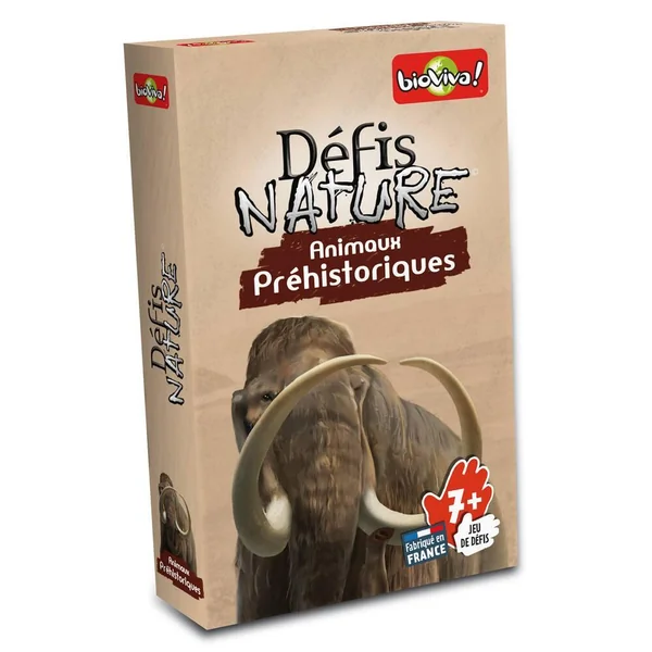 DEFIS NATURE - ANIMAUX PREHISTORIQUES
