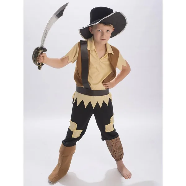 DEGUISEMENT CAPT'AIN PIRATE TAILLE 5-7 ANS