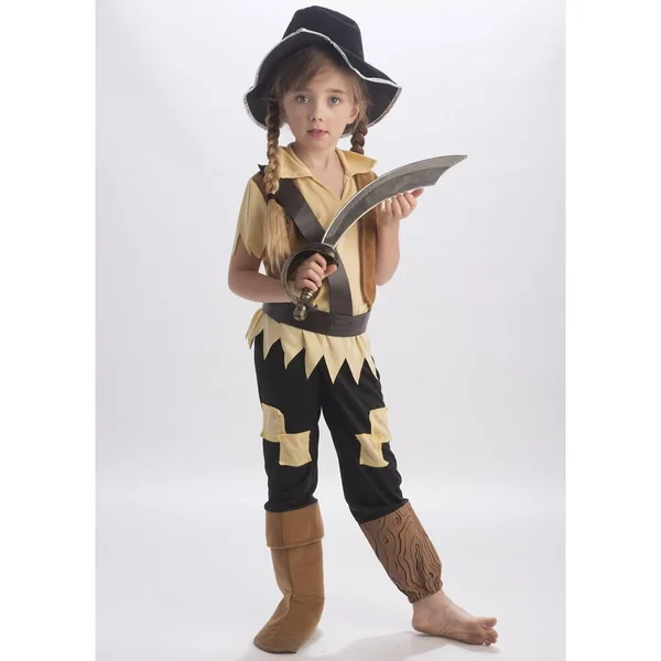 DEGUISEMENT CAPT'AIN PIRATE TAILLE 5-7 ANS