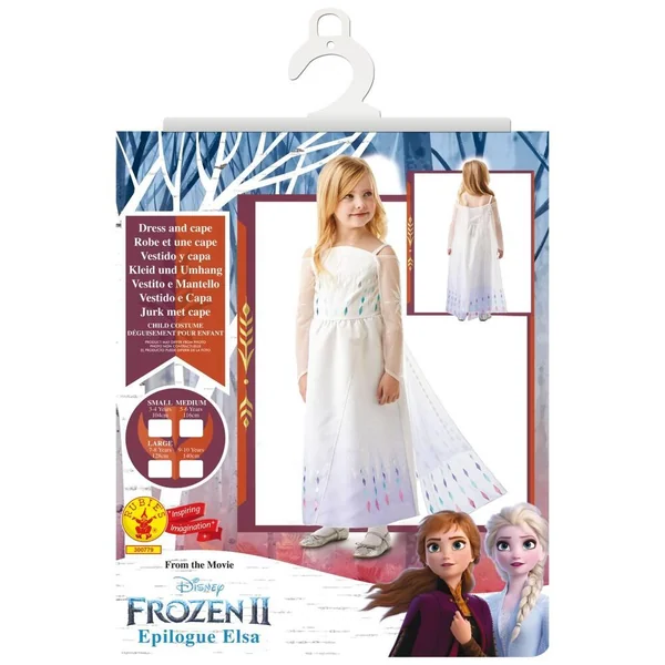 DEGUISEMENT LUXE EPILOGUE ELSA TAILLE 5-6 ANS - LA REINE DES NEIGES
