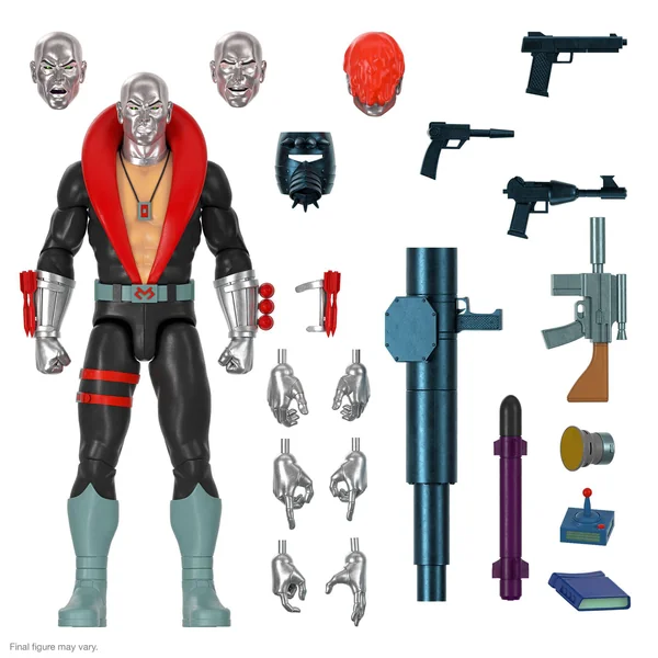 Destro figurine Ultimate G.I. Joe Super7 18 cm