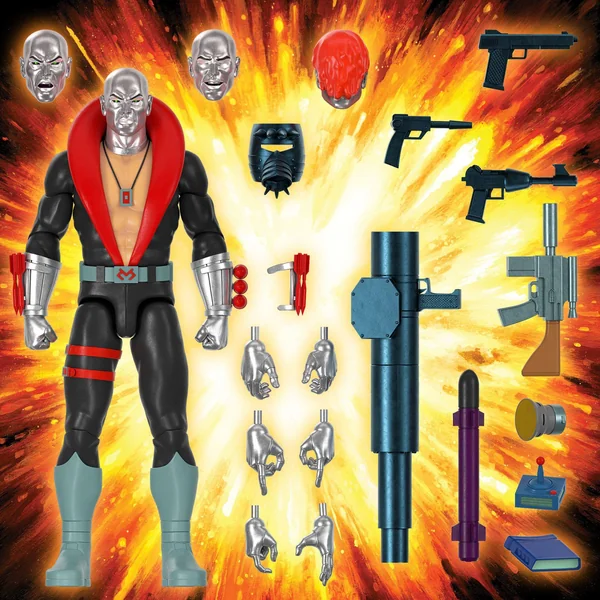 Destro figurine Ultimate G.I. Joe Super7 18 cm
