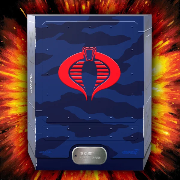 Destro figurine Ultimate G.I. Joe Super7 18 cm