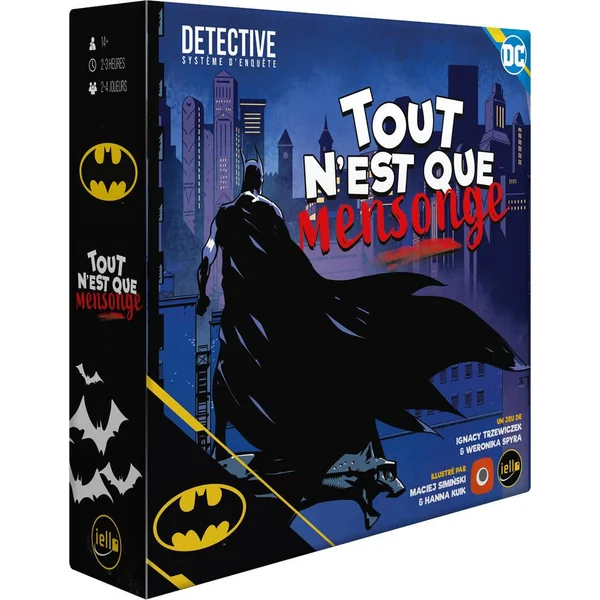 DETECTIVE - BATMAN - TOUT N'EST QUE MENSONGE