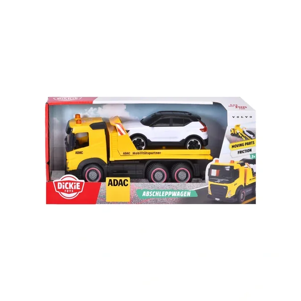 Dickie - Play Vehicles - ADAC Tow Truck Set - Friction Drive - 3 Years - Role Play