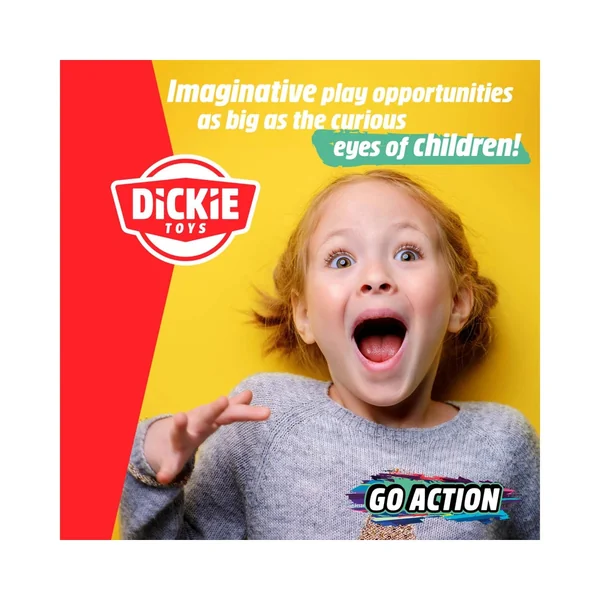 Dickie - Play Vehicles - Formula Racer Team APEX - Friction Motor - 3 Years