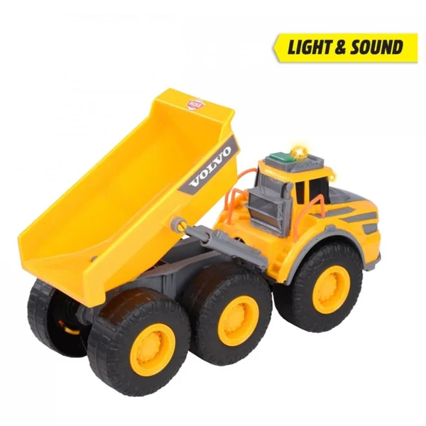 Dickie - Play Vehicles - Volvo Articulated Hauler - 23cm - 3 Years - STEM Learning
