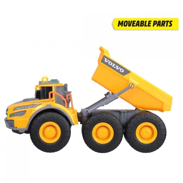 Dickie - Play Vehicles - Volvo Articulated Hauler - 23cm - 3 Years - STEM Learning