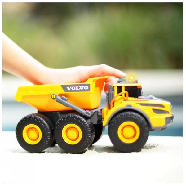 Dickie - Play Vehicles - Volvo Articulated Hauler - 23cm - 3 Years - STEM Learning