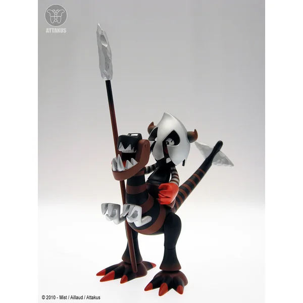 DINO / ZORUS: CHOCOLATE CHROMIUM - figurines vinyles 21.5 cm