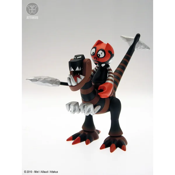 DINO / ZORUS: CHOCOLATE CHROMIUM - figurines vinyles 21.5 cm