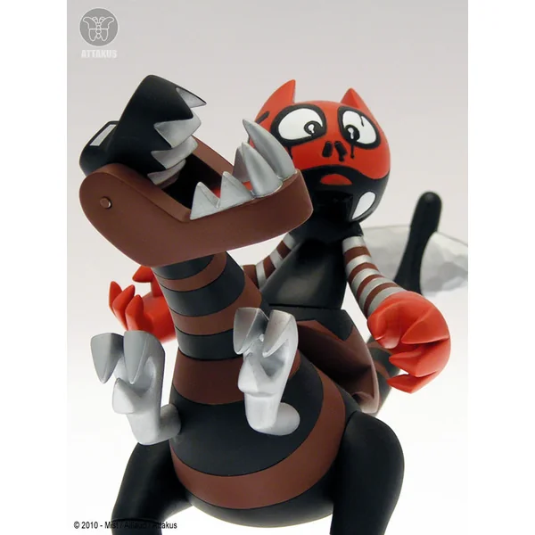 DINO / ZORUS: CHOCOLATE CHROMIUM - figurines vinyles 21.5 cm