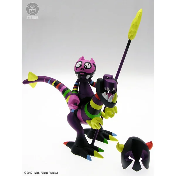 DINO / ZORUS: RAINBOW WARRIOR - figurines vinyles 21.5 cm