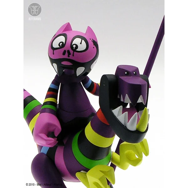 DINO / ZORUS: RAINBOW WARRIOR - figurines vinyles 21.5 cm