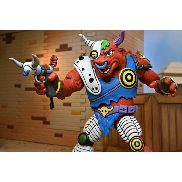 Dirtbag & Groundchuck pack 2 figurines Les tortues ninja 1987 Neca 18 cm