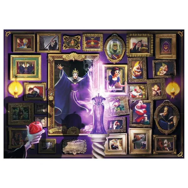 DISNEY -PUZZLE 1000 PIECES - LA MECHANTE REINE-SORCIERE