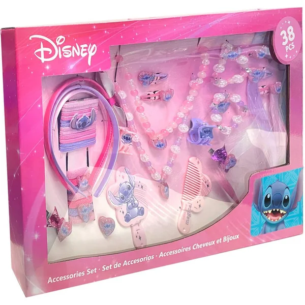 DISNEY STITCH - COFFRET BIJOUX ET ACCESSOIRES CHEVEUX