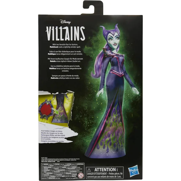 DISNEY VILLAINS POUPÉE MANNEQUIN MALÉFIQUE