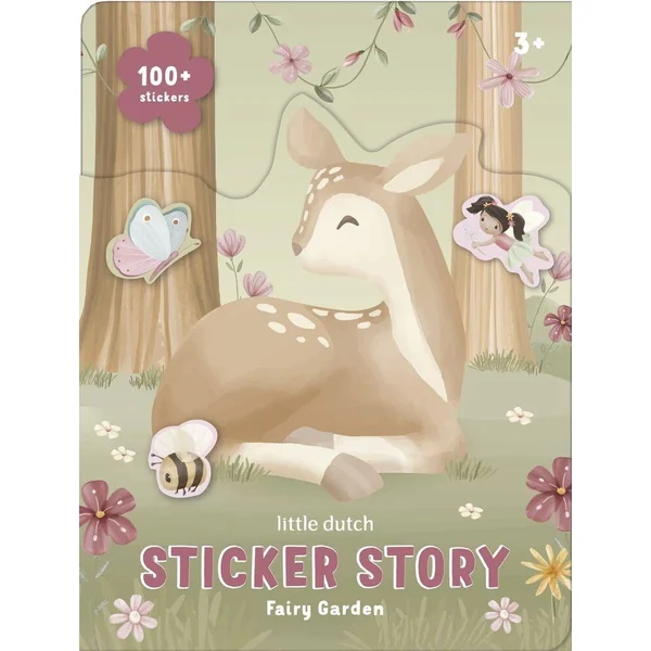 DISPLAY CARNET DE STICKERS - 18PCS - FAIRY GARDEN