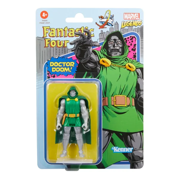 Doctor Doom figurine Marvel Legends Retro Collection Series Hasbro 10 cm