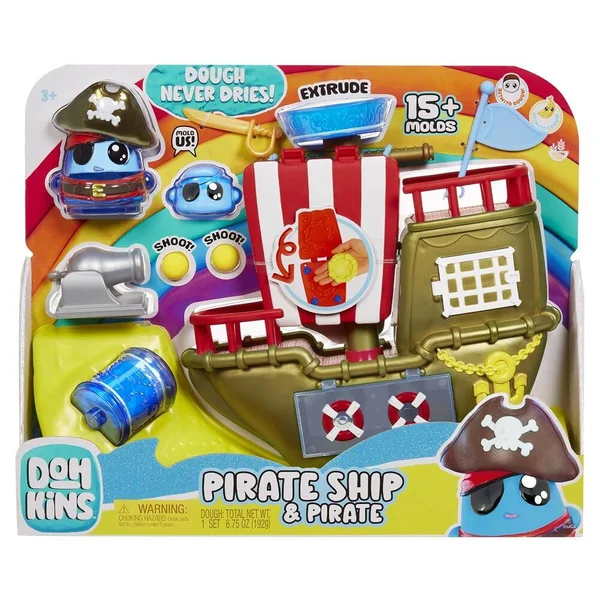 DOHKINS COFFRET BATEAU PIRATE ET SON PIRATE