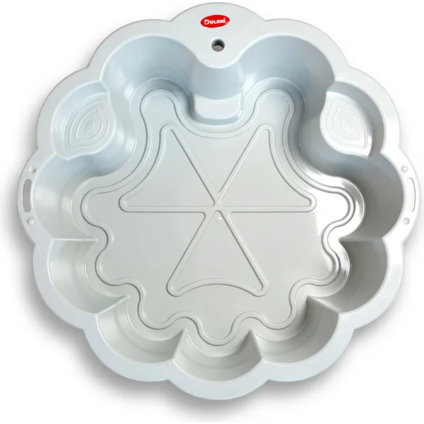 Doloni Bac à sable fleur gris